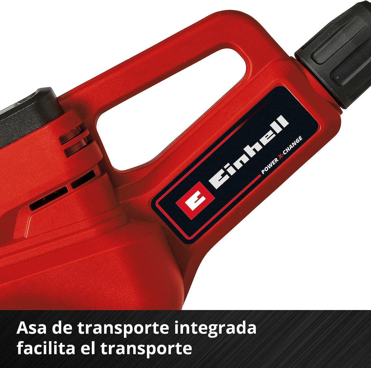 Einhell Motoazada com bateria, 18 V, Íons de Lítio, regulação de Velocidade, Lâmina escarificadora, Aderência Adicional, sem bateria nem Carregador, Cor Vermelho/Preto PXC(SEMINOVO)