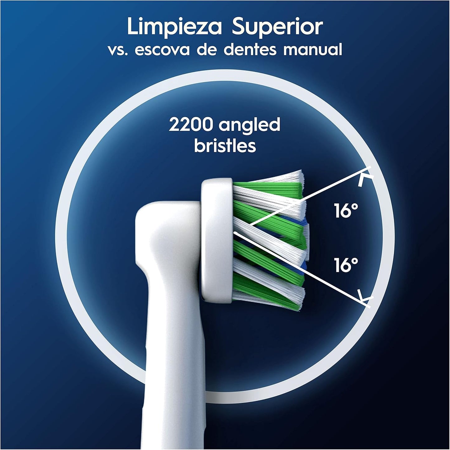 Oral-B Pro CrossAction Cabeças de Substituição ORIGINAIS
