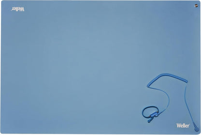 eller T0051403699 Conjunto de esteira de soldagem de mesa anti-estática ESD Premium, azul, 900 x 600 mm, azu