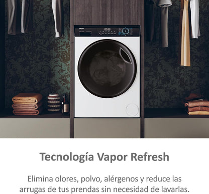 Haier I-Pro Series 3 HWD90-B14939-IB - Máquina de Lavar e Secar, Capacidade 9 kg + 6 kg,