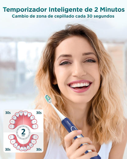 Escova de Dentes Elétrica Sônica para Homens