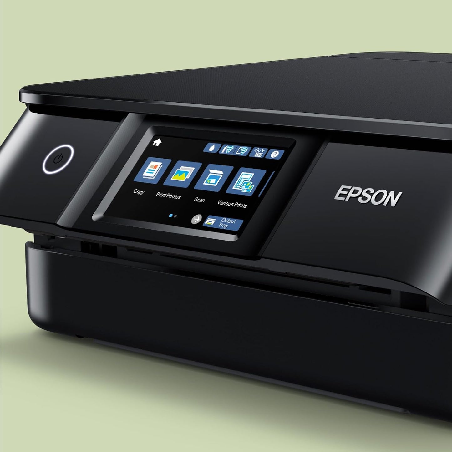 Epson Expression Photo XP-8700, Impressora fotográfica WiFi A4 multifunções 3 em 1 com impressão dupla face (duplex), ecrã tátil, bandeja independente de fotografia, tinta 6 cores, preto