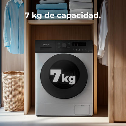 Cecotec Máquina de lavar roupa 7Kg