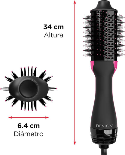 REVLON Salon One-Step Volumizer 5282 Pelo curto, Cabelo curto | One-Step, tecnologia Iónica e cerâmica, RVDR5282UKE