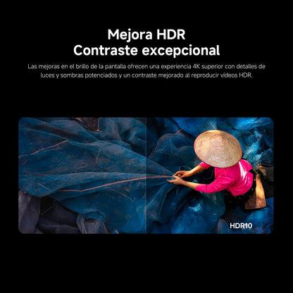 XIAOMI TV F Pro 50 polegadas (127 cm), 4K UHD QLED Smart Fire TV [Classe energética F] Alexa Voice Control, HDR10, Game Boost Mode de 120 Hz, MEMC, 2 GB + 32 GB, compatível com Apple AirPlay