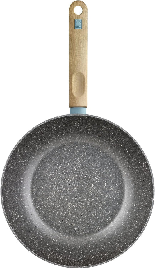 BRA Nordik Wok 28 cm, alumínio forjado com antiaderente