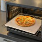 VEVOR Pedra para assar pizza 406 x 355 mm, retangular de cordierite, placa grande com raspador, 1,5 cm de espessura,