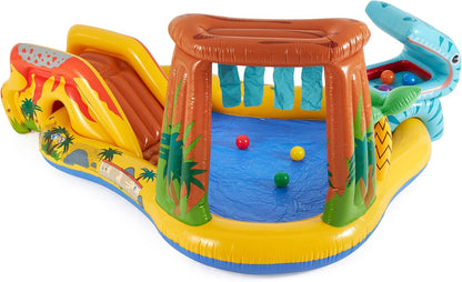 NTEX Centro de Jogos Insuflável Dinossauro 249x191x109 cm 272l (57444)