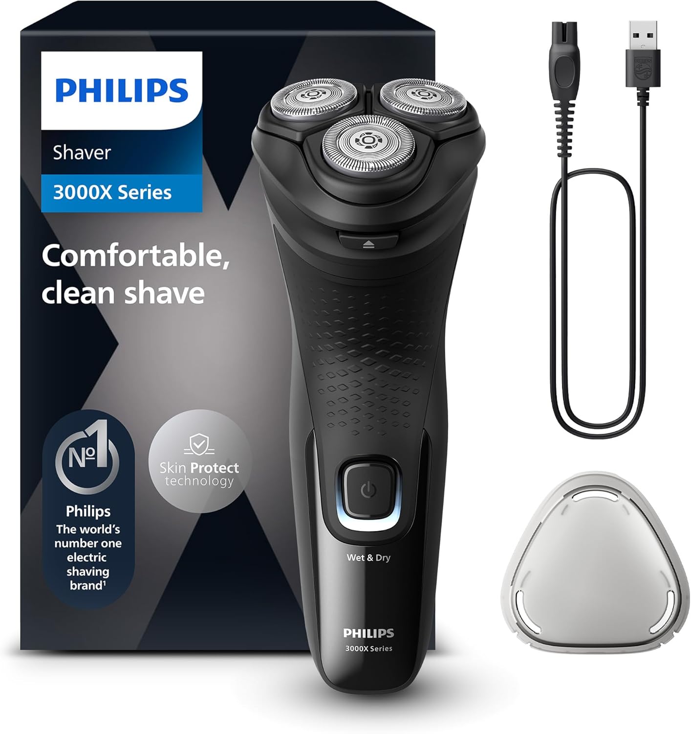 Philips Série X3000 Afeitadora Elétrica para Homem
