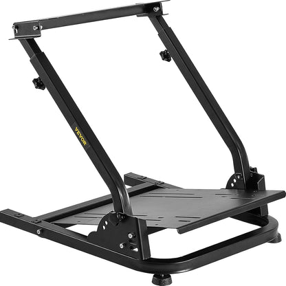 VEVOR Suporte para volante 61 x 45 x 58 - 77 cm, universal dobrável G25 G27 G29 e G920 Wheel Stand Pro, compatível com Logitech [Video Game] preto (YXZG29YXARTZDZ001V0)
