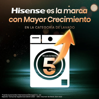 Hisense WF1Q8041BW2 - Máquina de lavar, Classe A, 8 Kg