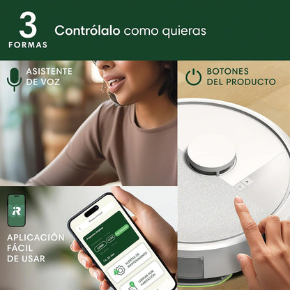 iRobot Roomba 105 Combo e base AutoEmpty com auto-esvaziamento de 75