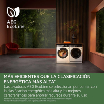 AEG LFR7184N2V, Máquina de Lavar de Carregamento Frontal 8 Kg,