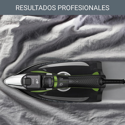 Rowenta Intelligence Force, Plancha de vapor, Golpe de vapor 190 g/min Potencia de 2700W, Suela Microsteam 400 HD 3D,