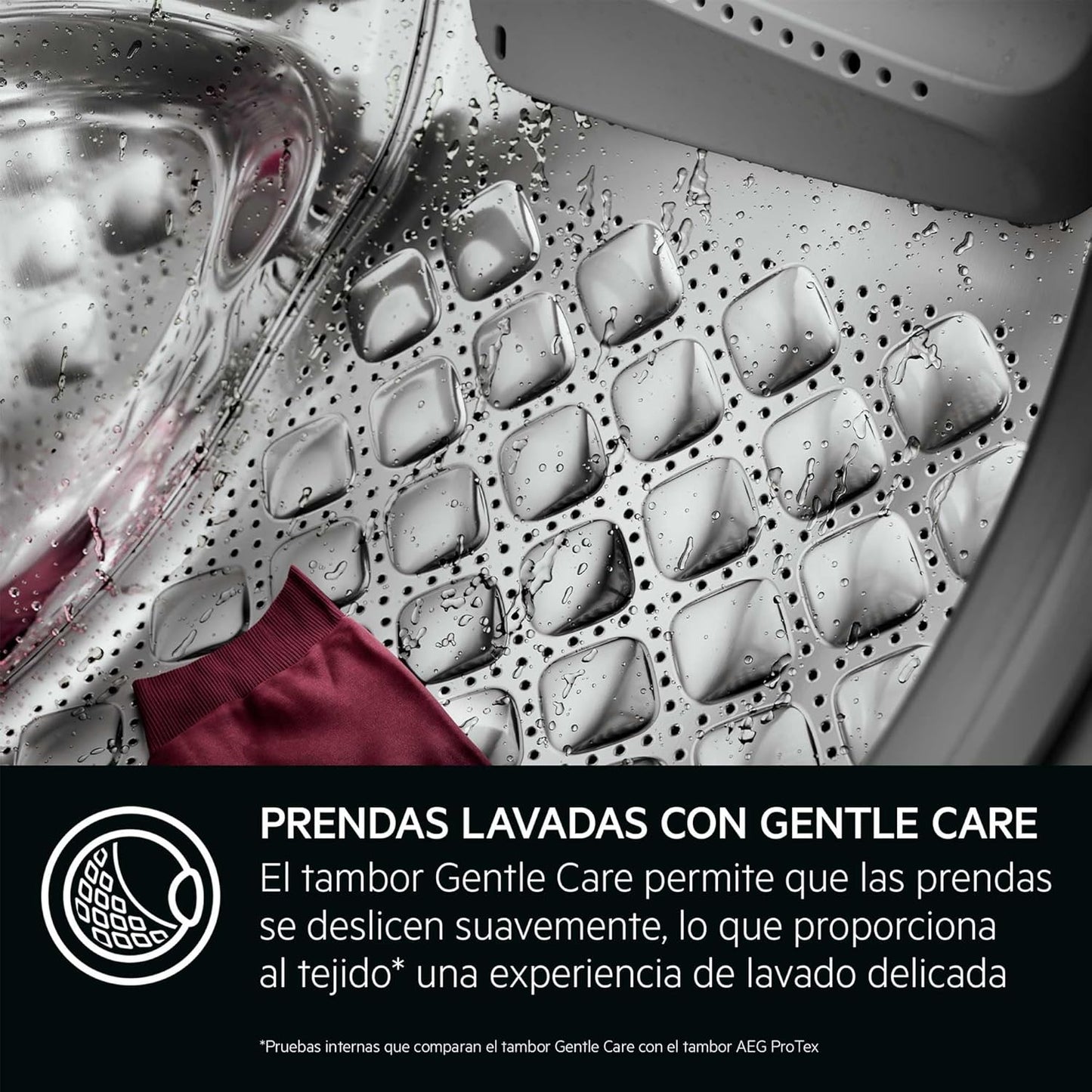 AEG LFR7184N2V, Máquina de Lavar de Carregamento Frontal 8 Kg,
