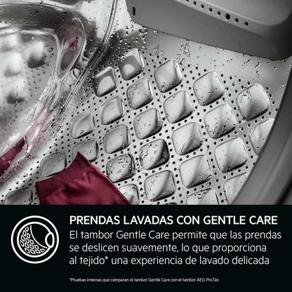 AEG LFR7184N2V, Máquina de Lavar de Carregamento Frontal 8 Kg,