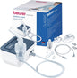 Beurer IH 16 Inalador com tecnologia de ar comprimido com compressor, nebulador, design compacto, para tratamento das vias respiratórias, adequado para adultos e crianças, limpeza simples