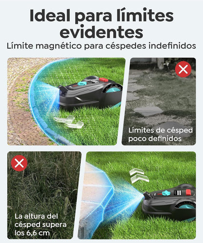 YARDCARE M800Plus Robot corta-relvas sem cabo perimetro, máximo 800 m²,