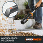 WORX WG543E.9 Soprador de folhas 20 V nitro, super leve 1,7 kgh sem bateria