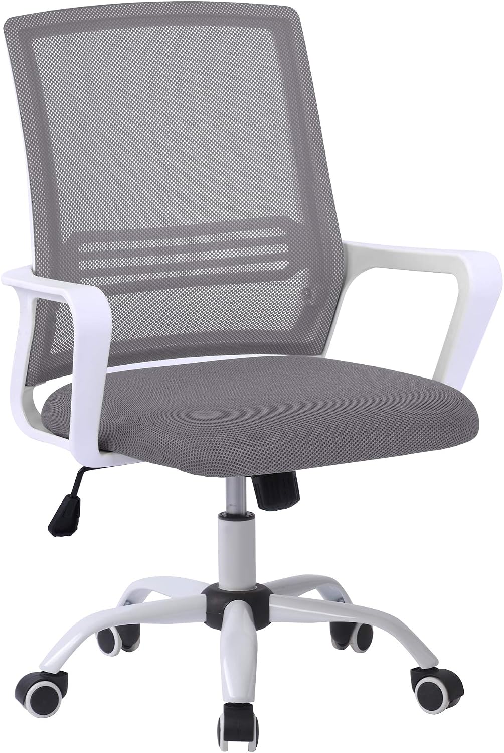 Cadeira de escritório ergonómica com altura regulável, com função de balanço