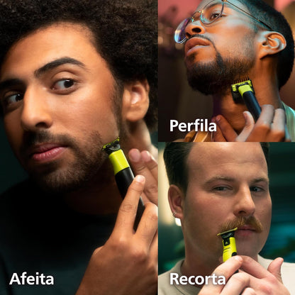 Philips OneBlade 360 Barbeiro autêntico, máquina de barbear e aparador elétrico