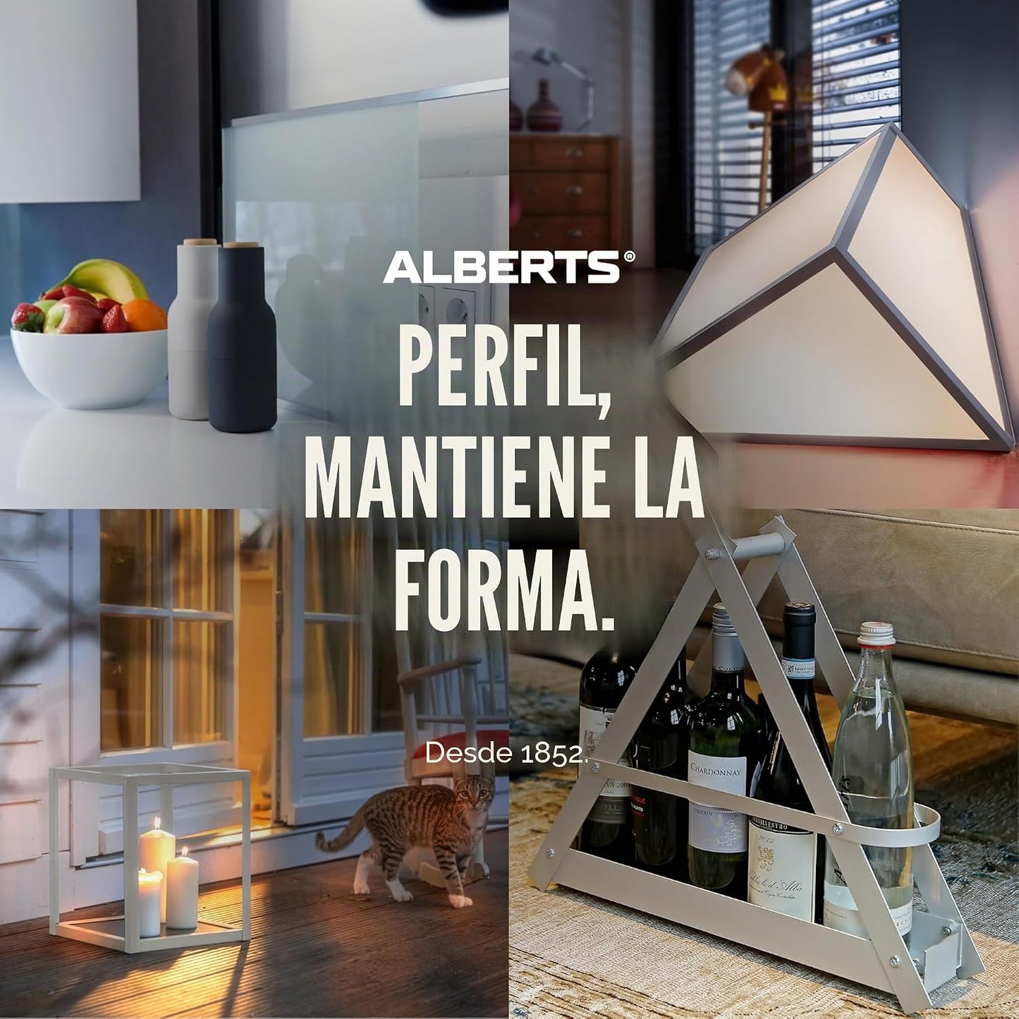 Alberts 433659 Perfil cheio plano | Autocolante