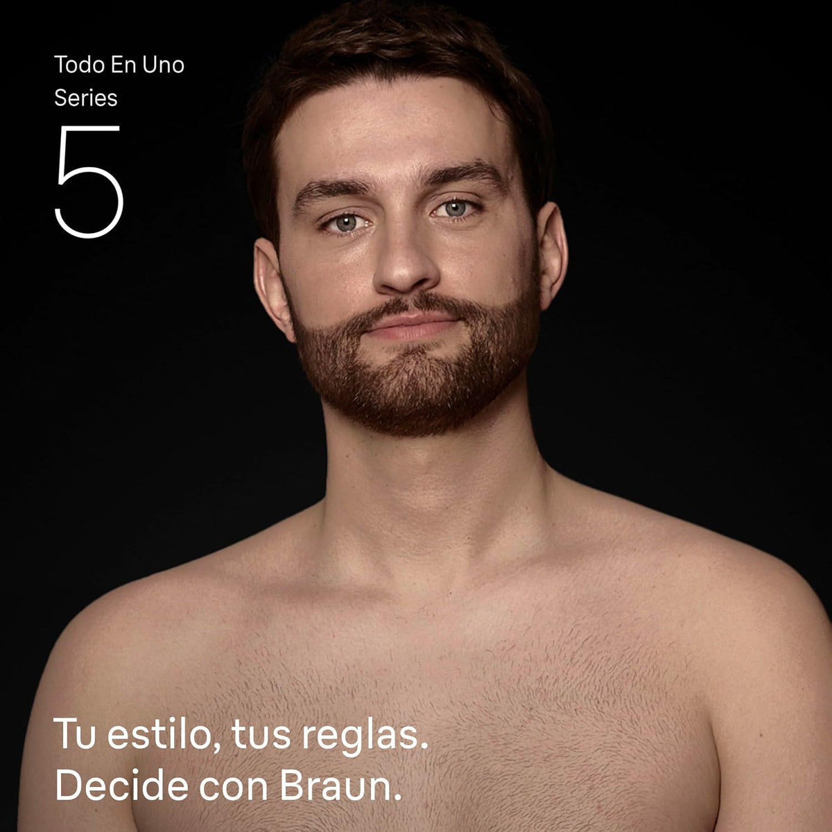 Braun Recortador Tudo em Um Série 5 AIO5565, Kit de Estilo 13em1 Para Barba, Cabelo, Orelhas, Nariz e Corpo, 120 Min, Aparador de Cabelo para Homem com Lâmina Ultra Afiada, Corte Preciso e Eficiente | Kit de Styling 13 em 1 para barba