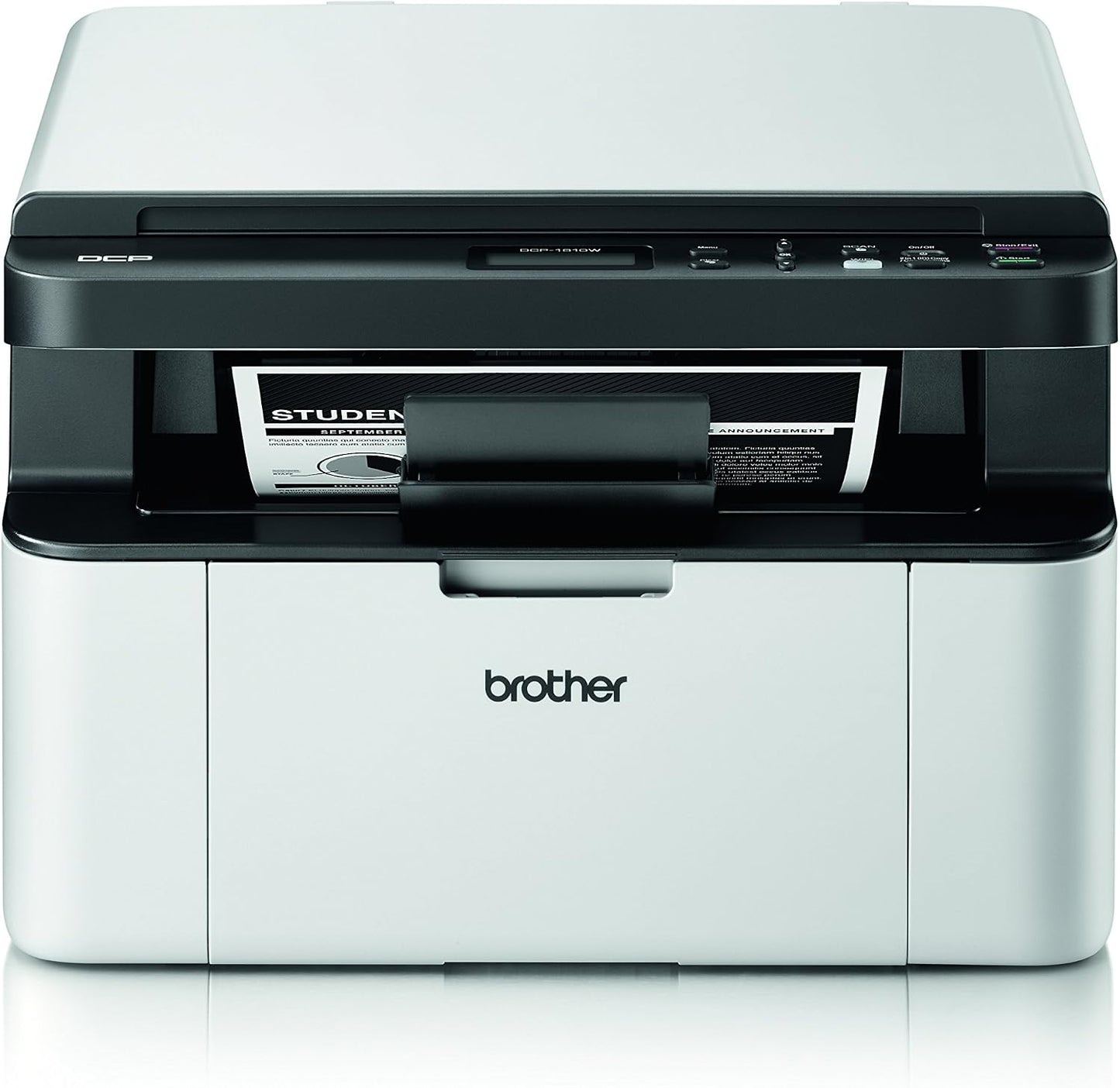 Brother DCP1610W - Impressora Multifuncional a Laser Monocromática, Branco e Preto