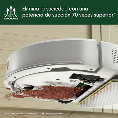 iRobot Roomba 105 Combo e base AutoEmpty com auto-esvaziamento de 75