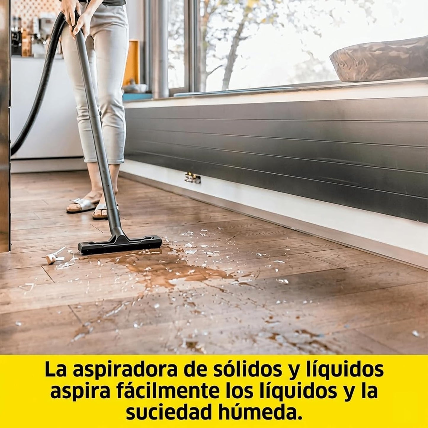 Kärcher, Aspirador a Seco e Húmido WD 3 S V-17/4/20, Ligação, Filtro de cartucho, 1000 W,