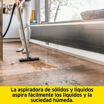 Kärcher, Aspirador a Seco e Húmido WD 3 S V-17/4/20, Ligação, Filtro de cartucho, 1000 W,