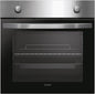 Candy Idea FIDCP X200, forno estático, 70 l, 2400 W, 1 bandeja e 1 grelha, limpeza Aquactiva, 4 funções, 2 comandos mecânicos, porta de vidro duplo, inoxidável e preto [Classe energética A]