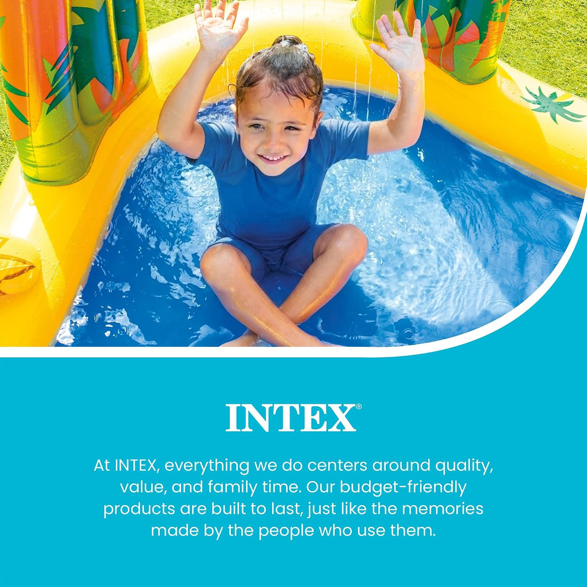 NTEX Centro de Jogos Insuflável Dinossauro 249x191x109 cm 272l (57444)