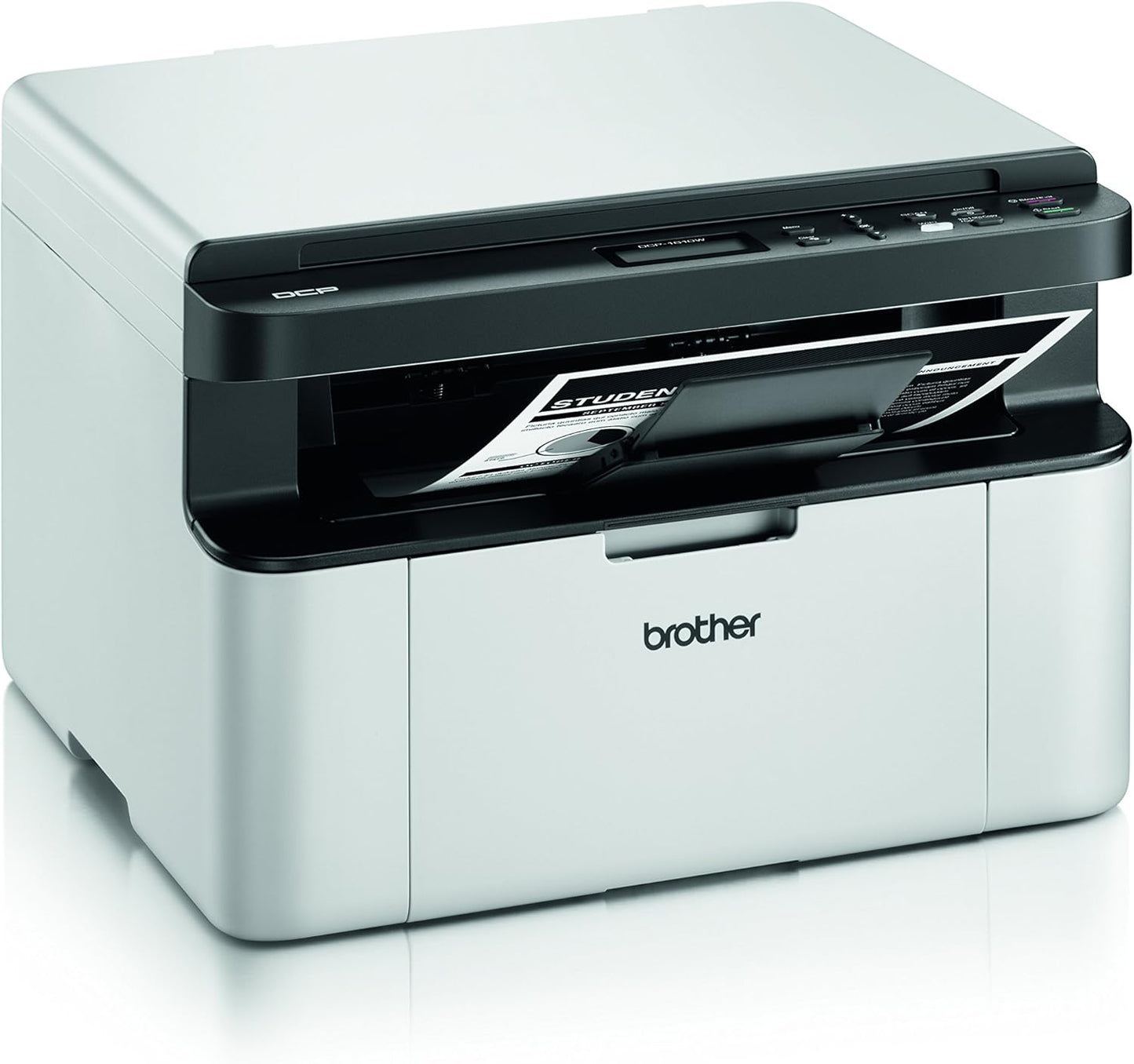 Brother DCP1610W - Impressora Multifuncional a Laser Monocromática, Branco e Preto