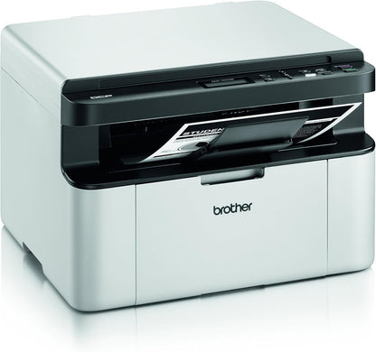 Brother DCP1610W - Impressora Multifuncional a Laser Monocromática, Branco e Preto