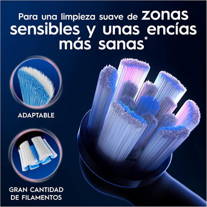 Oral-B Série iO Gentle Care Cabeças de Reposição Originais, Pacote com 4