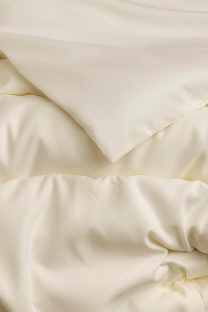 Todocama – Capa nórdica de microfibra para edredão de toque extra macio. (Beig - Cama 200-260x240cm).