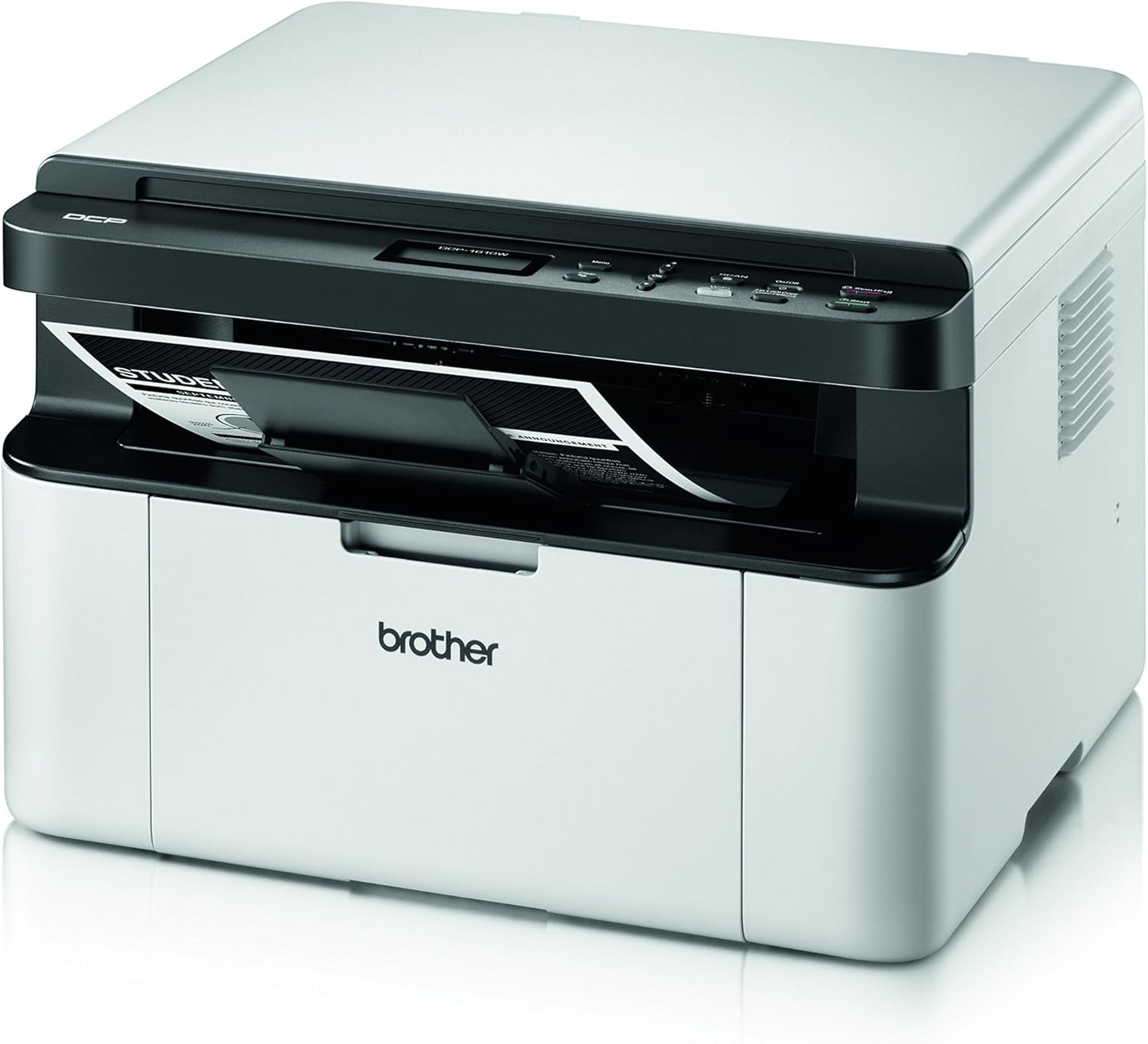 Brother DCP1610W - Impressora Multifuncional a Laser Monocromática, Branco e Preto