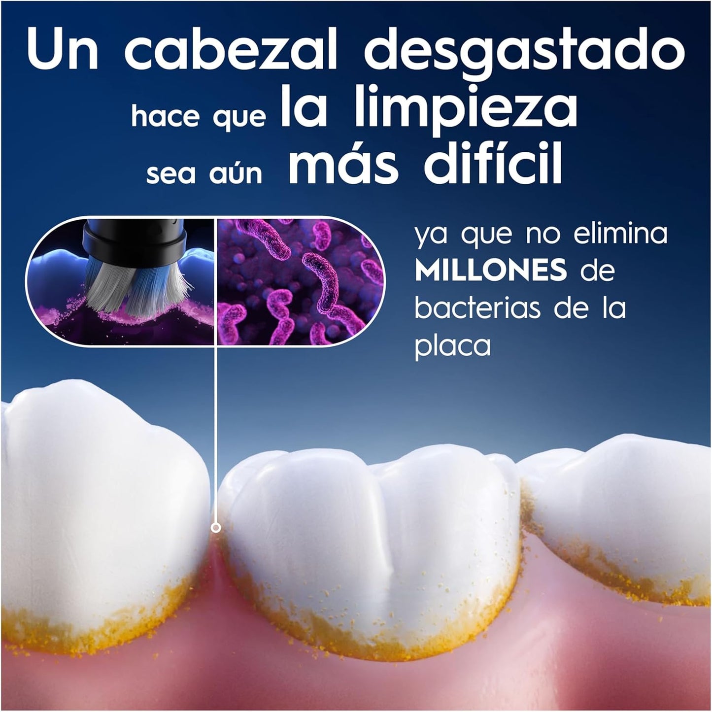 Oral-B Série iO Gentle Care Cabeças de Reposição Originais, Pacote com 4