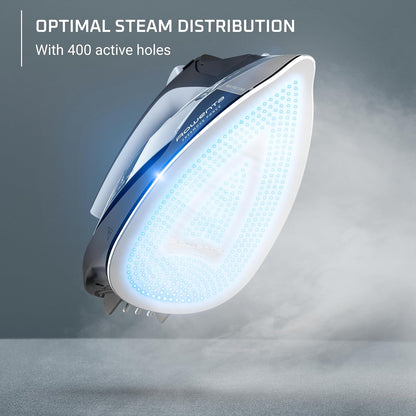 Ferro a vapor sem fio Rowenta Freemove Force, com jato de vapor de 200 g/min Potência de 2500 W, eficiente, aquecimento rápido, leve, desligamento automático, sola anti-riscos, anti-gotejamento, DE6720