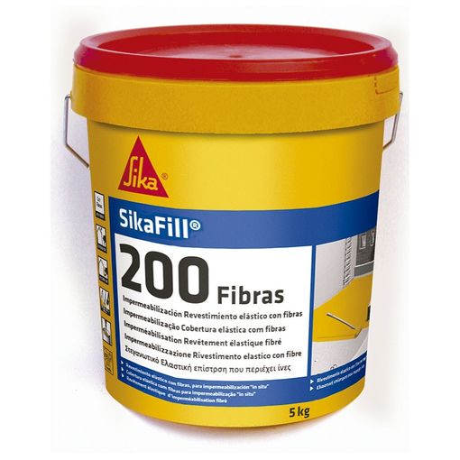 Sikafill-200 Fibras Blanco 5 Kg