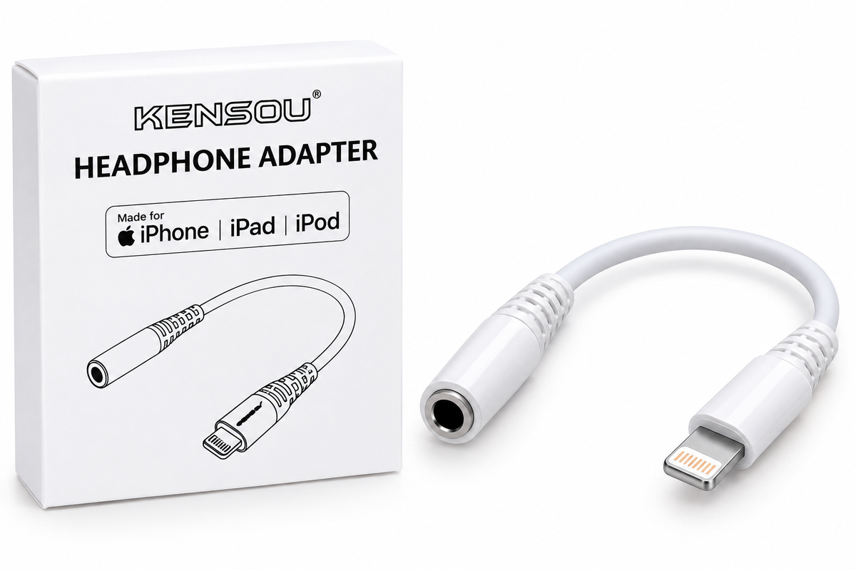 Kensou Headphone Adapter – Adaptador para Auscultadores
