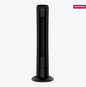 Coluna de ar com Controlo Remoto e Temporizador EnergySilence 9090 SkyLine. 45 W, 40" (102 cm) Altura, Oscilante, Motor de Cobre, 3 Velocidades, Preto