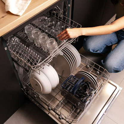 Bolero Aguazero 6102 Full-BI E Máquina de lavar louça de encastrar Bolero, 60 cm, 12 serviços e 7 programas com início retardado.