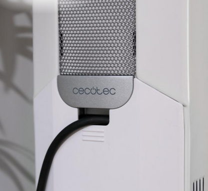 ReadyWarm 9000 Space. Aquecedor elétrico a óleo com 9 Módulos, Baixo consumo de energia, 2000 W, 3 níveis de potência, Recolhe-cabos, Sistema de segurança, Rodas, 20 m2