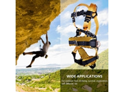 KOFIHETY Arneses De Escalada, Cinto De Segurança Integral, Arneses Antiqueda, Equipamento De Proteção Em Altura, Cinto Para Escalada Ao Ar Livre