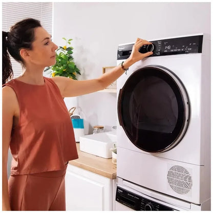 (Recondicionada) Secadora 9kg Cecotec Classe A Tecnologia Ion Flow 15 programas cuidados com a roupa