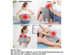 Pad De Aquecimento - Pads De Aquecimento Elétrico - Pad Aquecido Quente Para Dor Nas Costas Alívio Da Dor Muscular