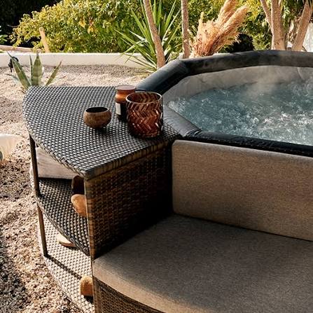Poolstar Furniture net spa for semi-rigid Octopus spa 3 modulos