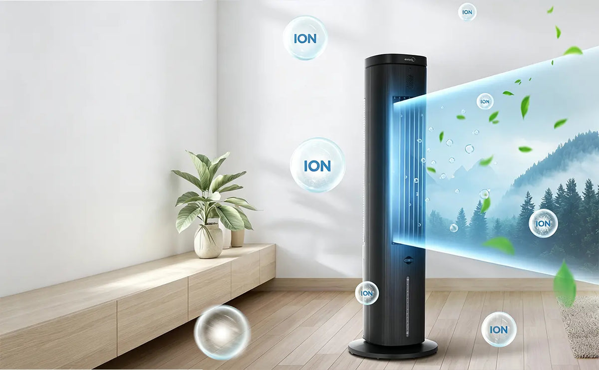Climatizador de Ar Midea MAC402R0BPK 4L, 45W, com Comando Remoto – Preto